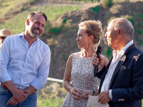 Karsten Peter, Jens Reidel und Christine Dinse