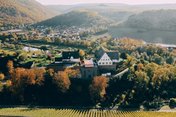 Gut Hermannsberg von oben 
