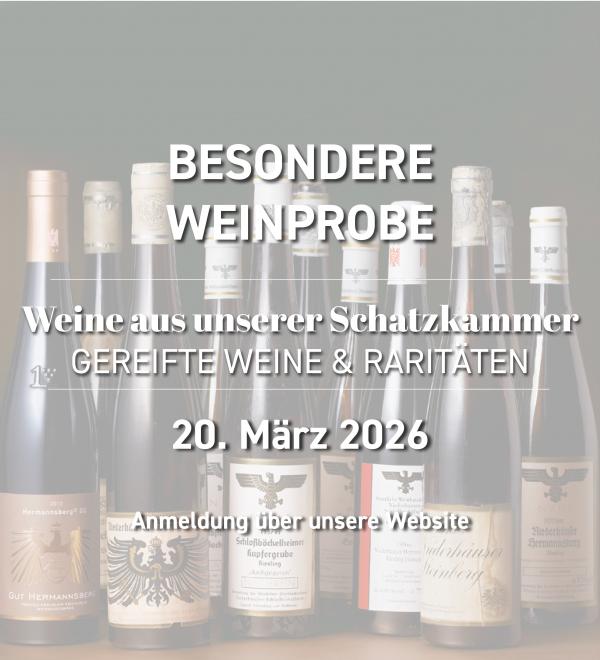 Schatzkammerweinprobe